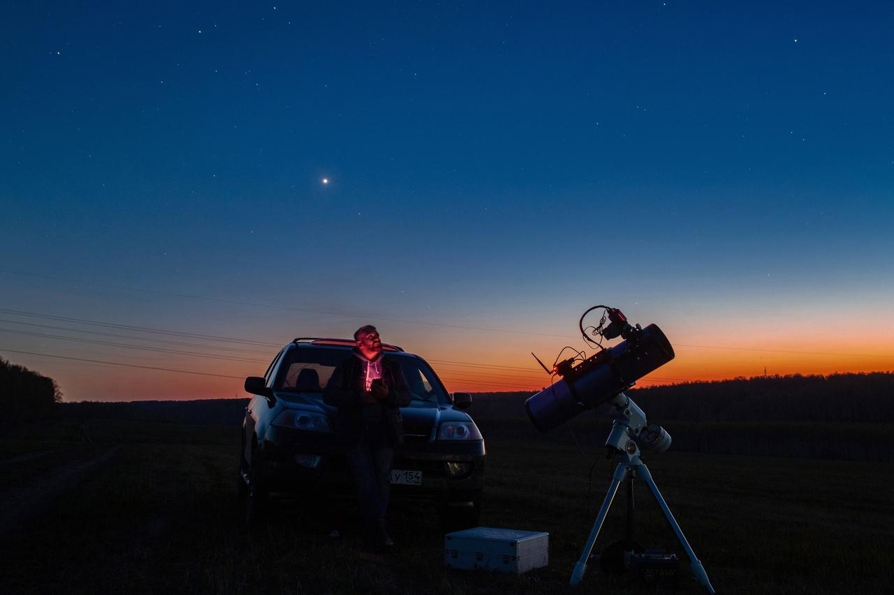 Фото В Новосибирске астрофотограф Алексей Поляков снял звезду-сверхгигант 2